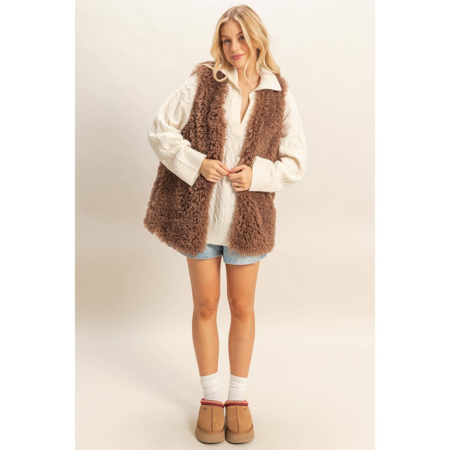 The Nancy Fur Vest