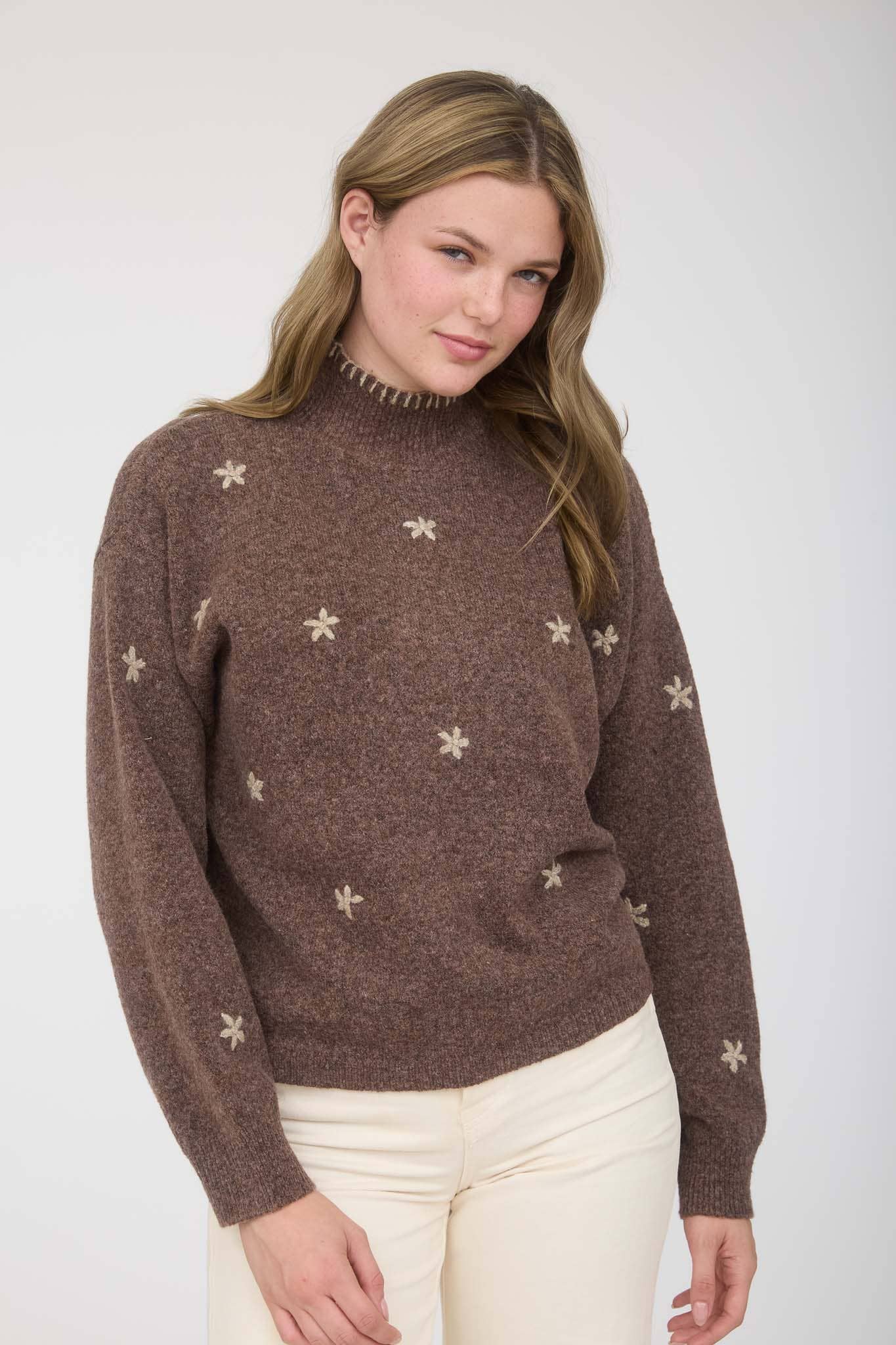 Mini Sweet Floral Sweater