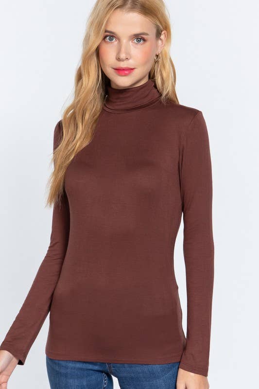 Basic Layer Turtleneck Top: DOORBUSTER