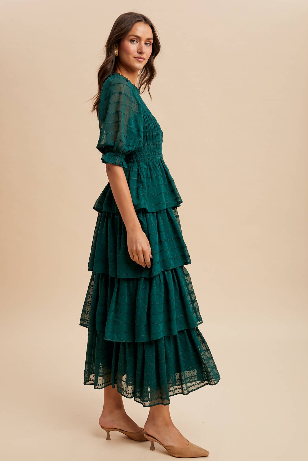 Sweet Evergreen Maxi Dress