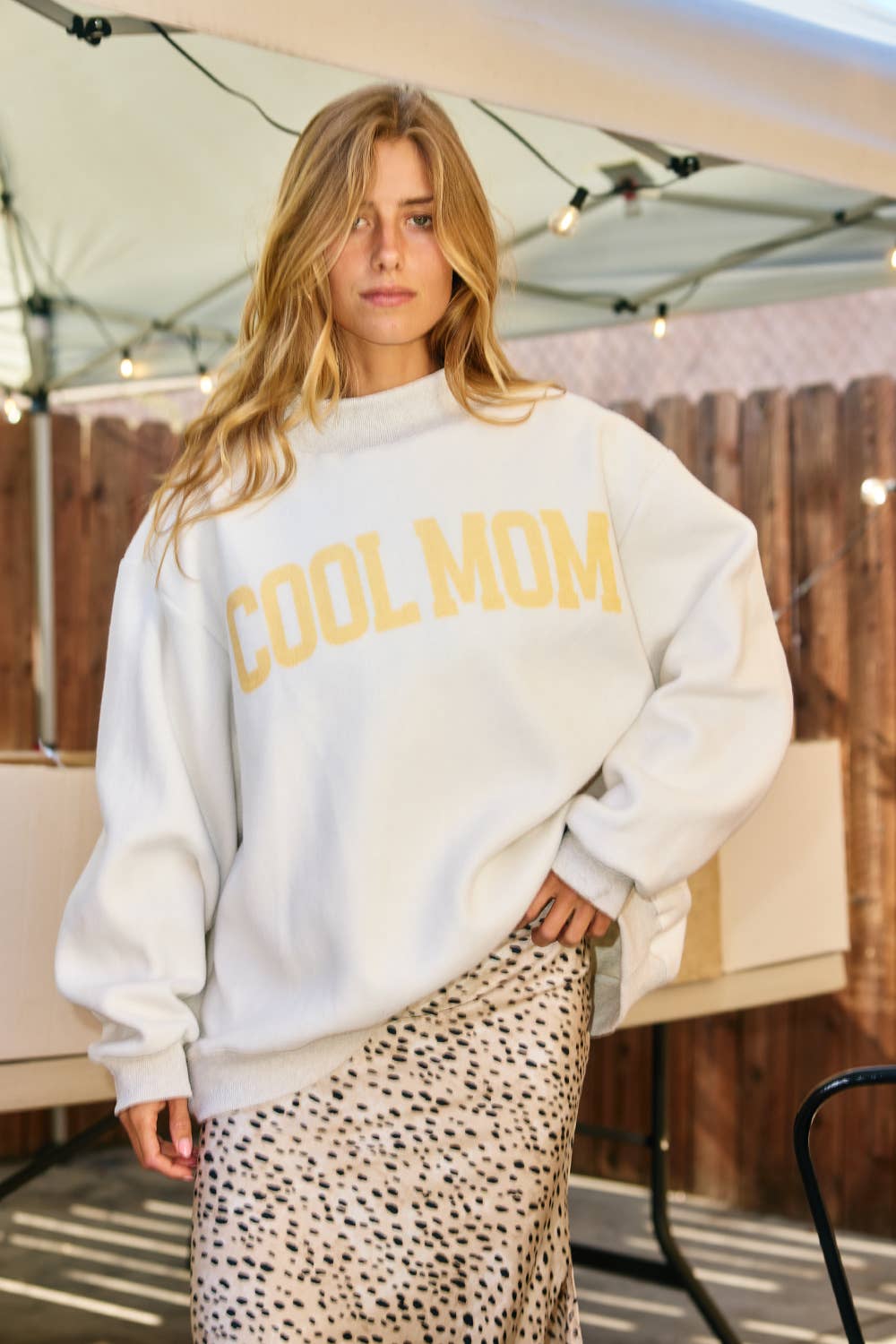 Mother/Cool Mom: Reversible Sweatshirt