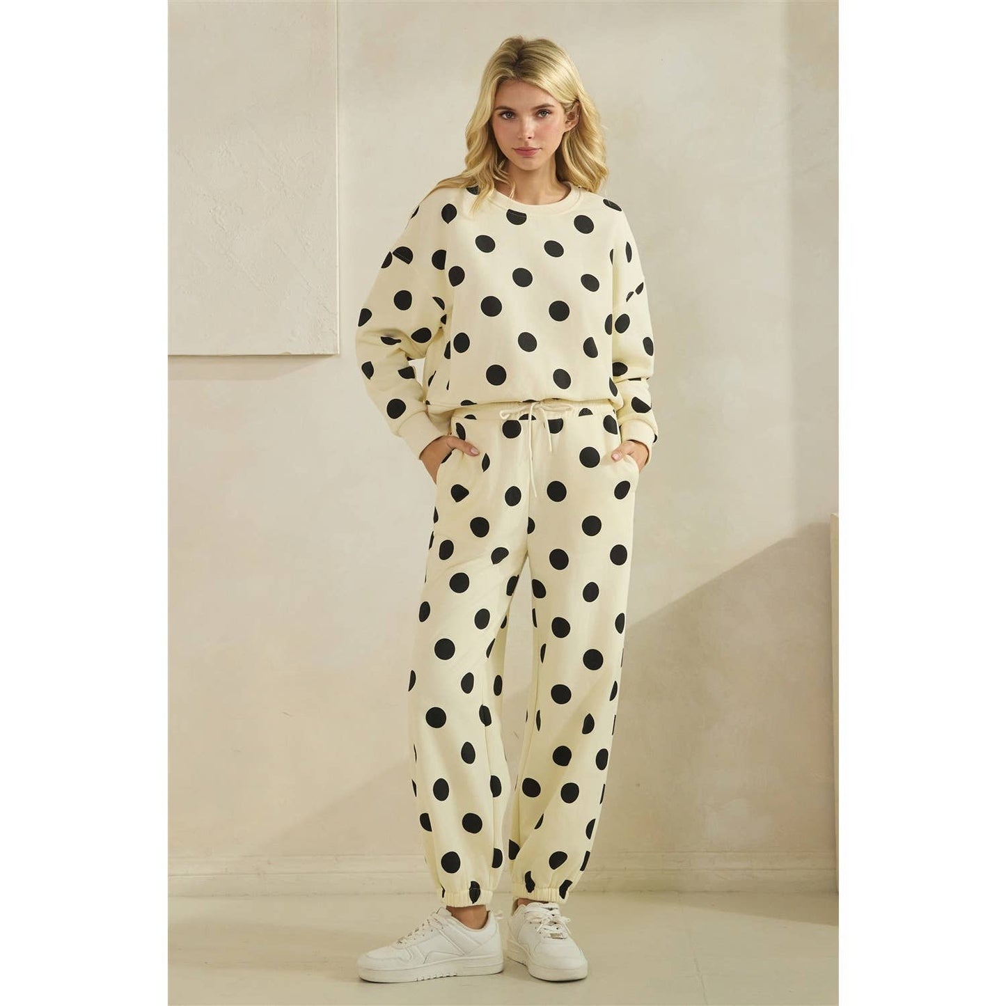 Pretty Polka Dot Matching Set