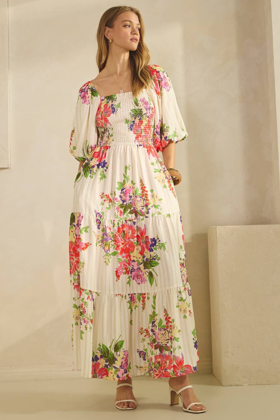 Sweet Florals Maxi Dress