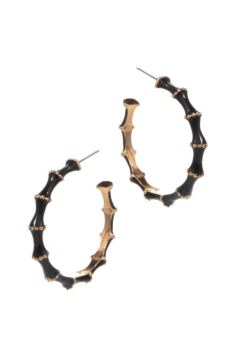 Styling Colorful Hoop Earrings