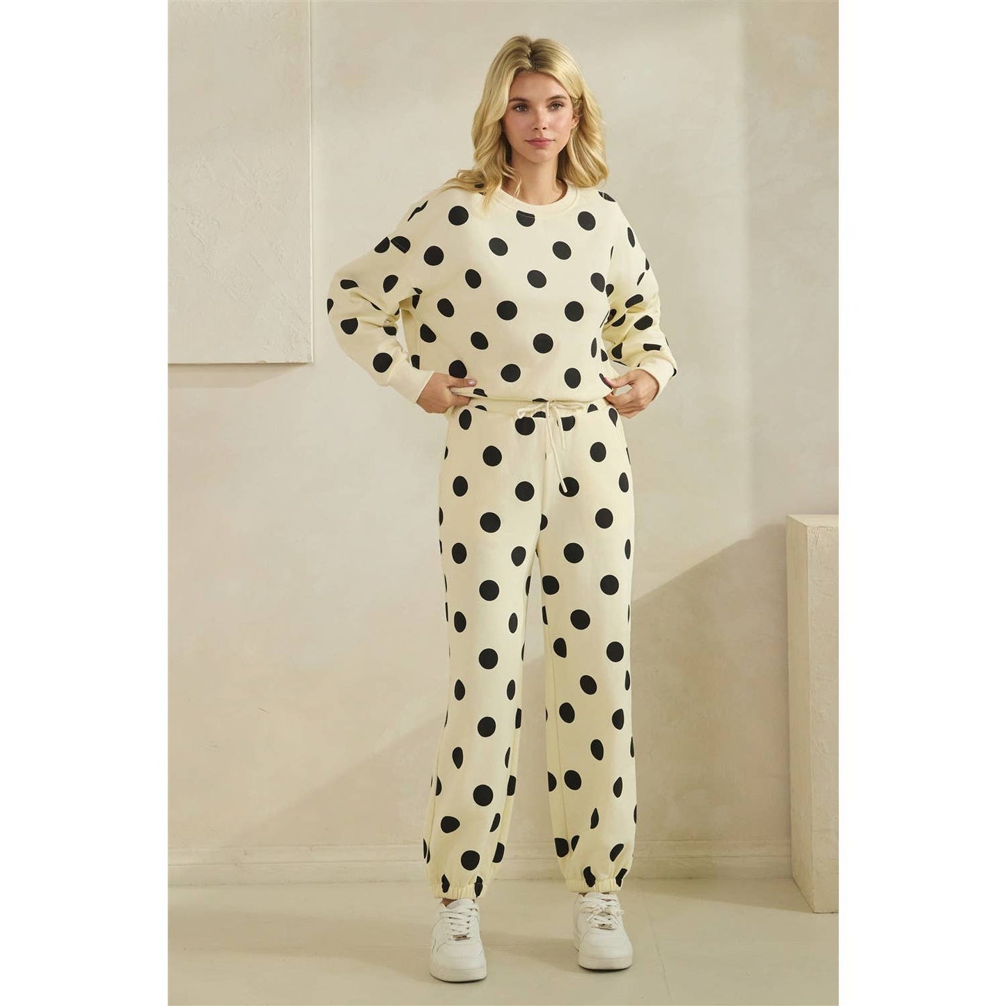Pretty Polka Dot Matching Set