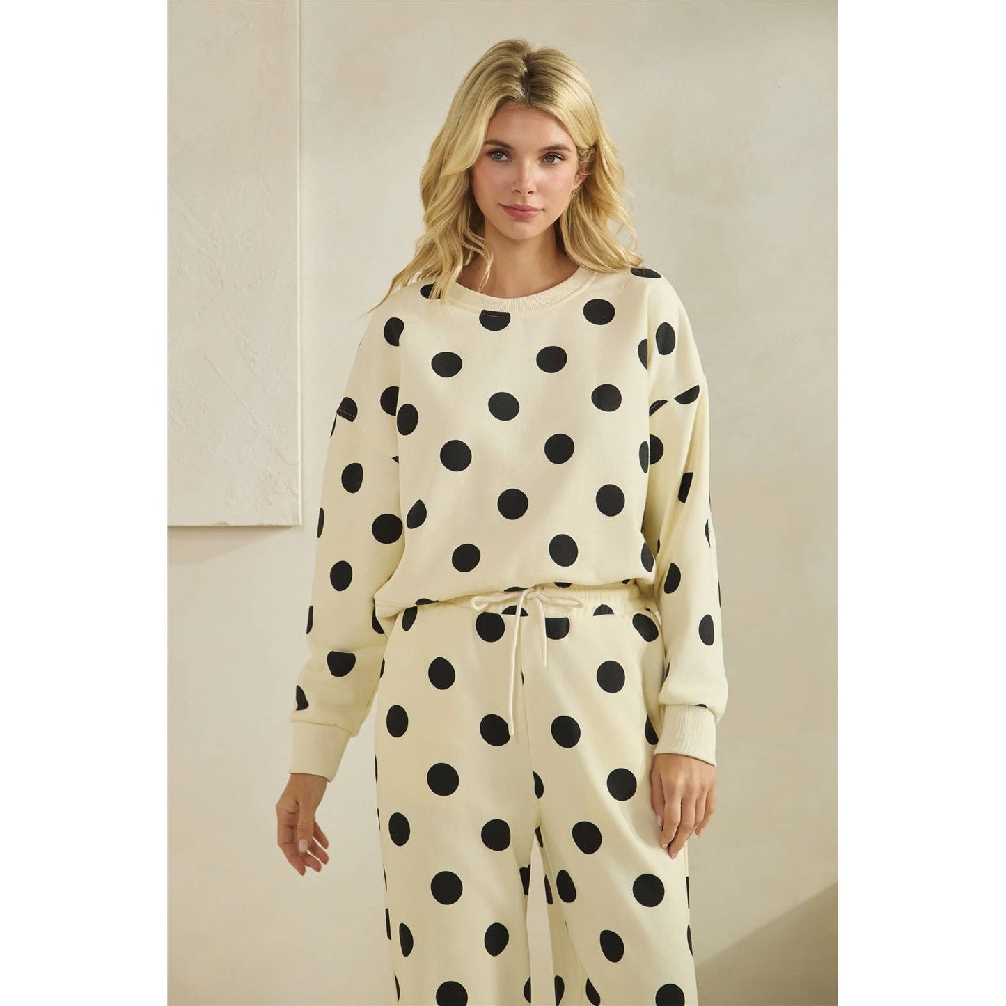 Pretty Polka Dot Matching Set