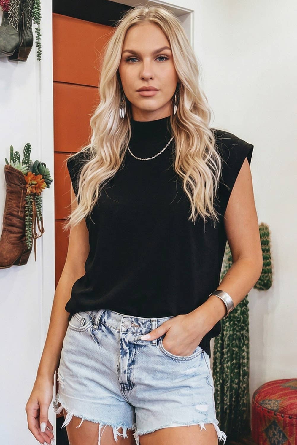 Must Have Mock Neck Top