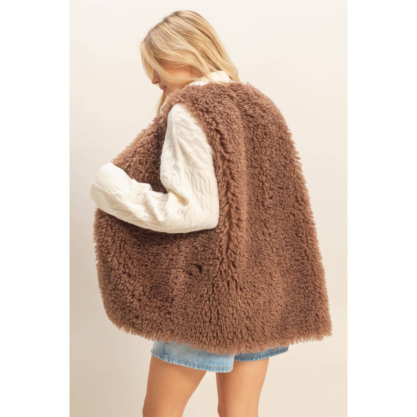 The Nancy Fur Vest