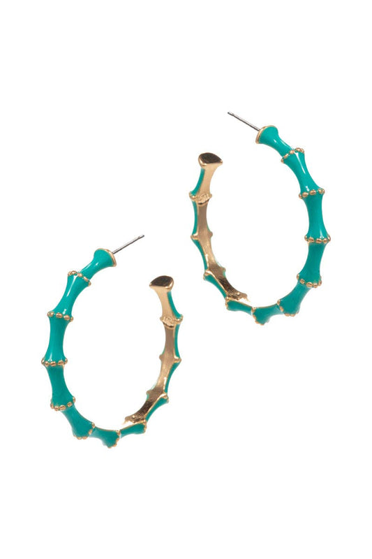 Styling Colorful Hoop Earrings