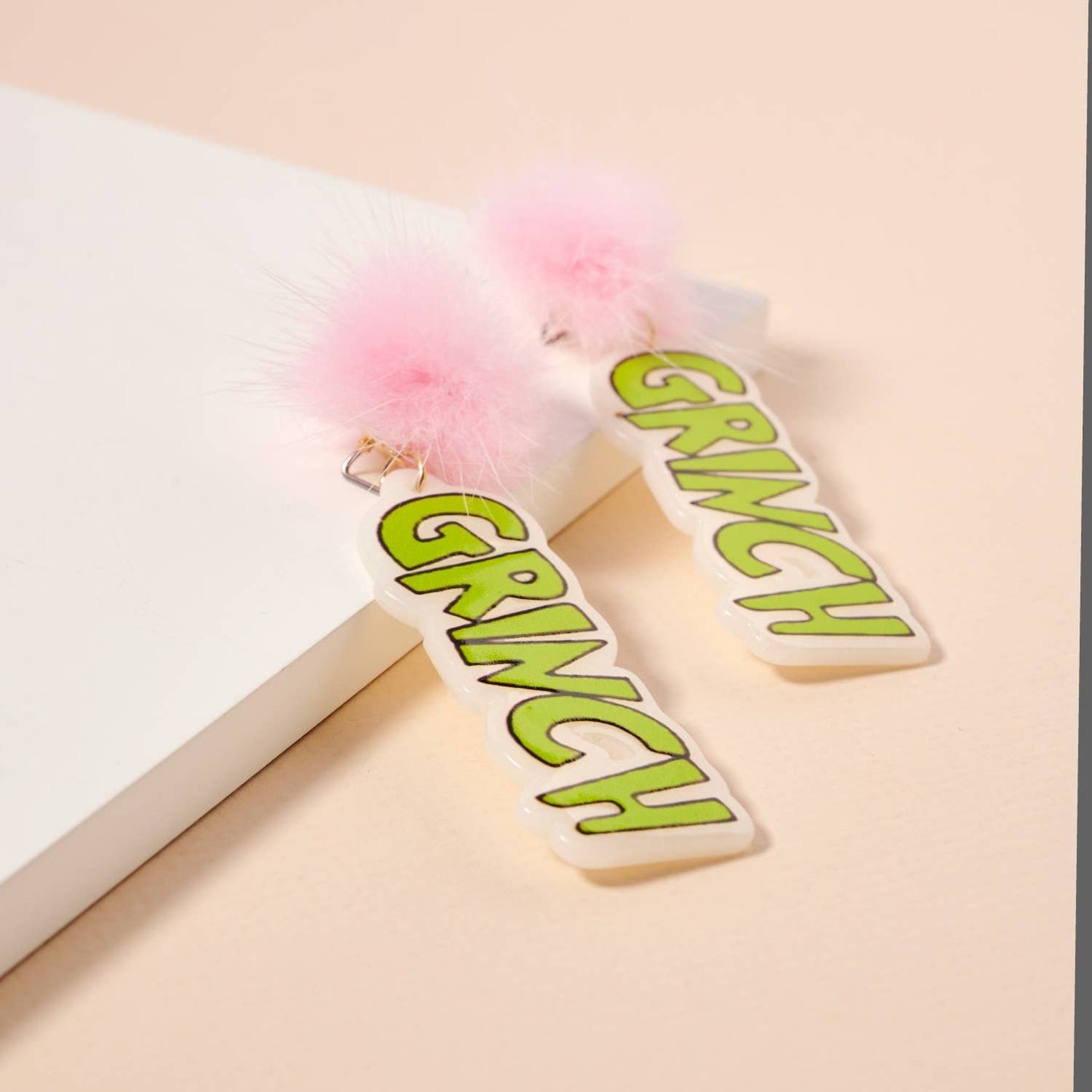 Mean One Pom Pom Earrings