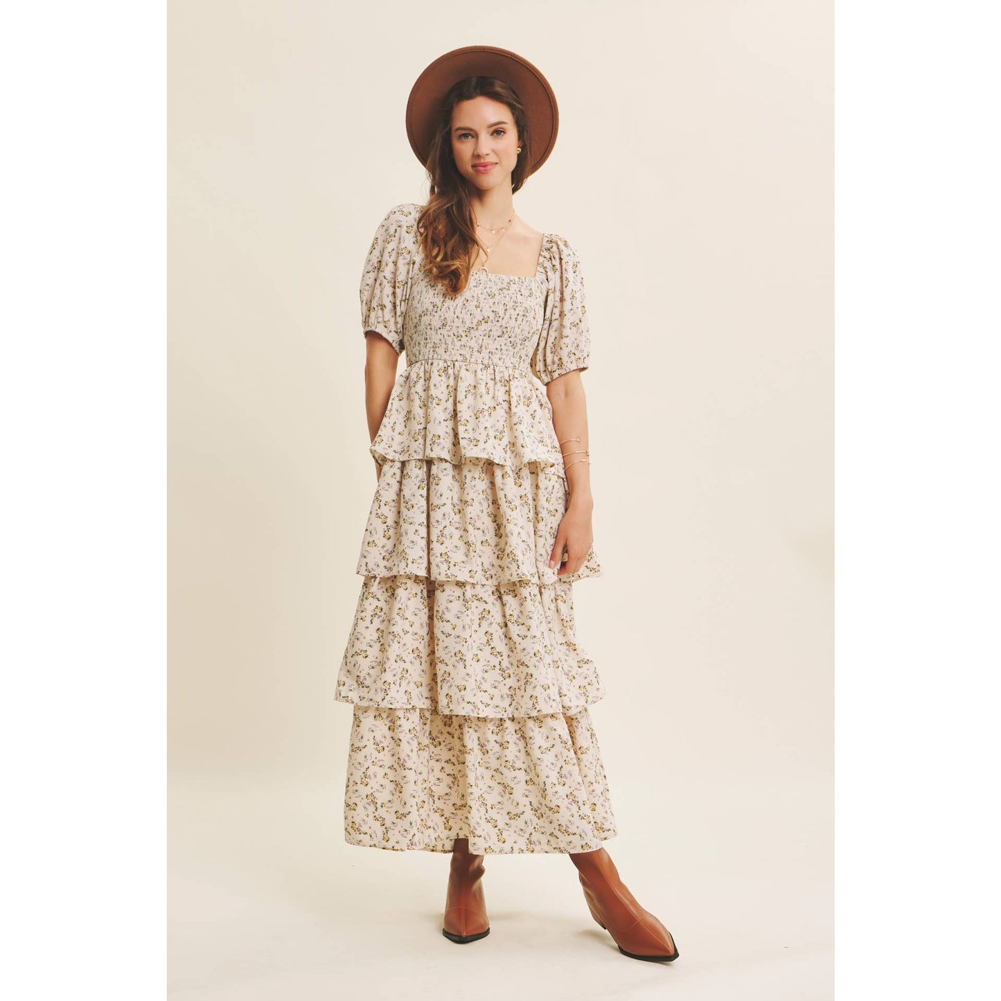 Backwoods Floral Maxi Dress