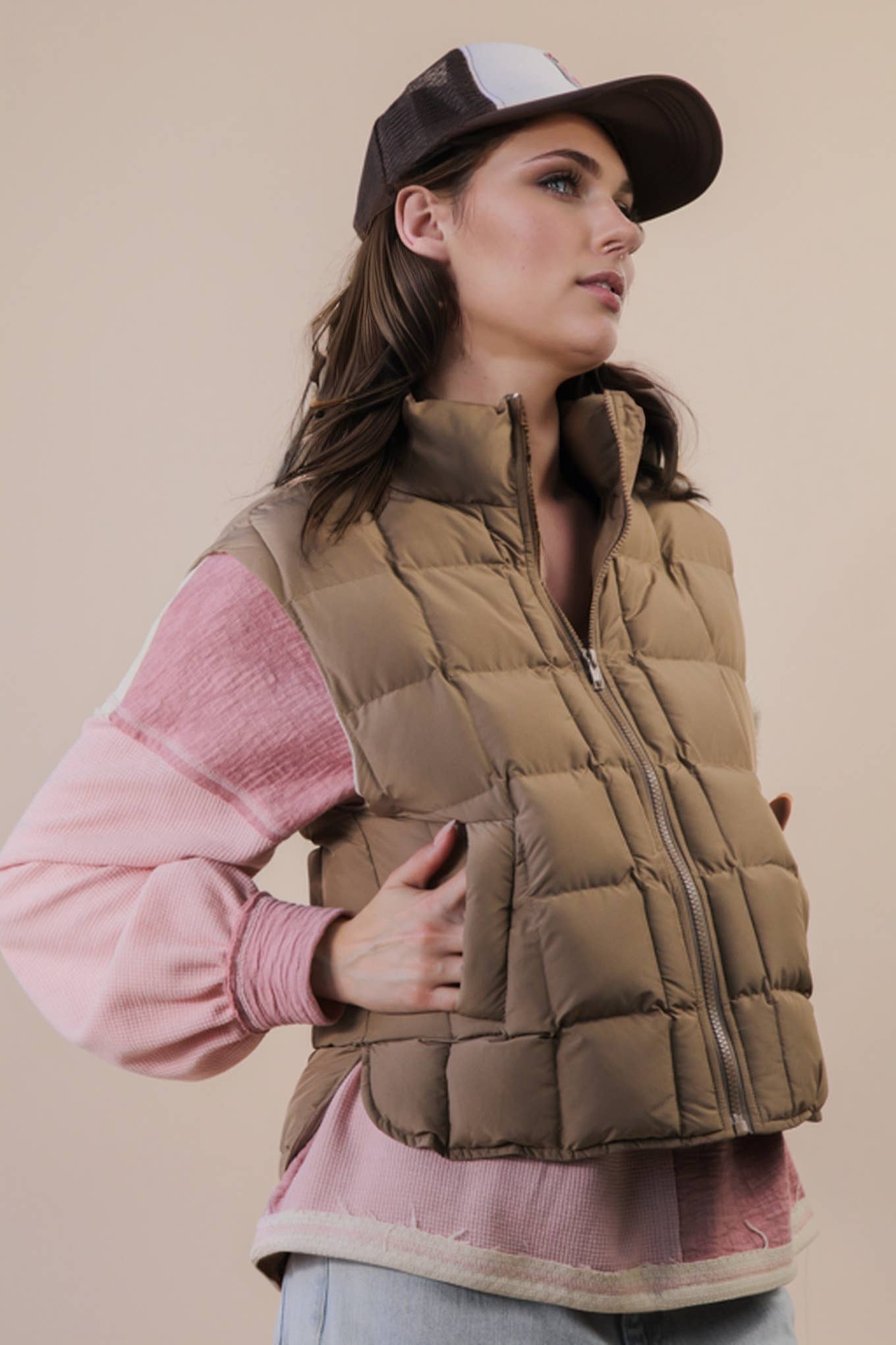 Better in Black Puffer Vest