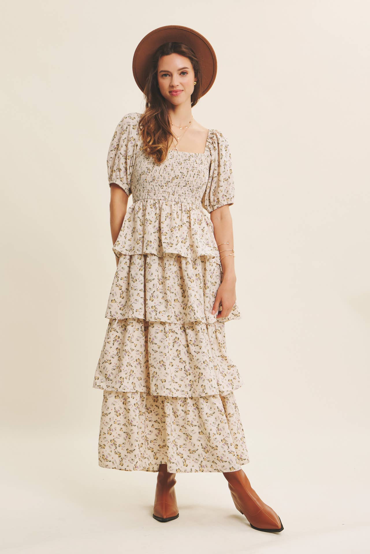 Backwoods Floral Maxi Dress