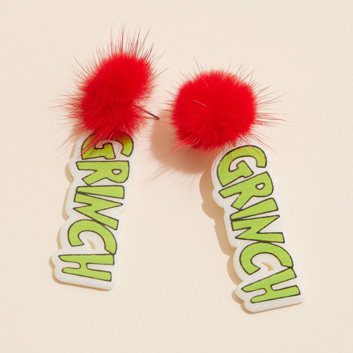 Mean One Pom Pom Earrings