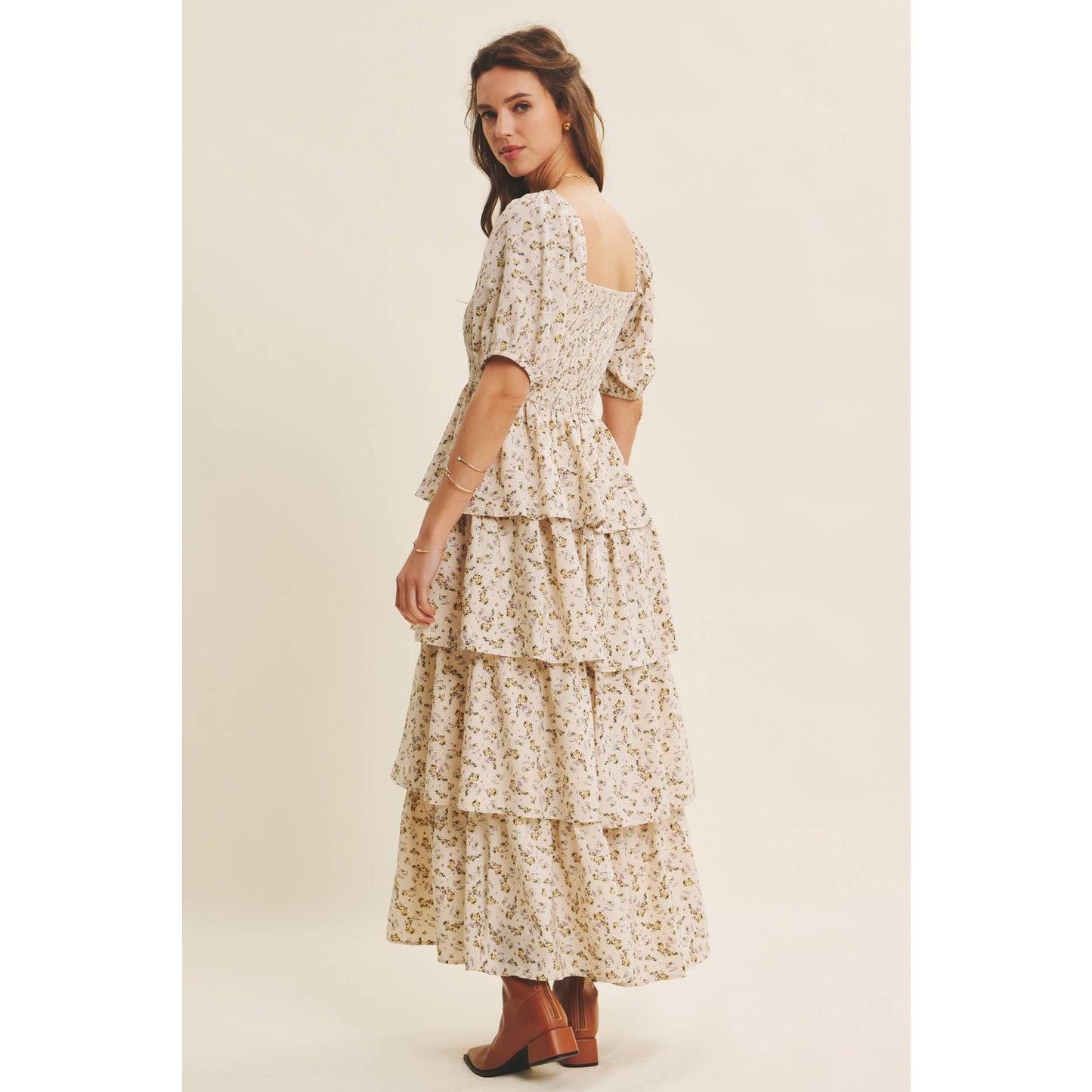 Backwoods Floral Maxi Dress