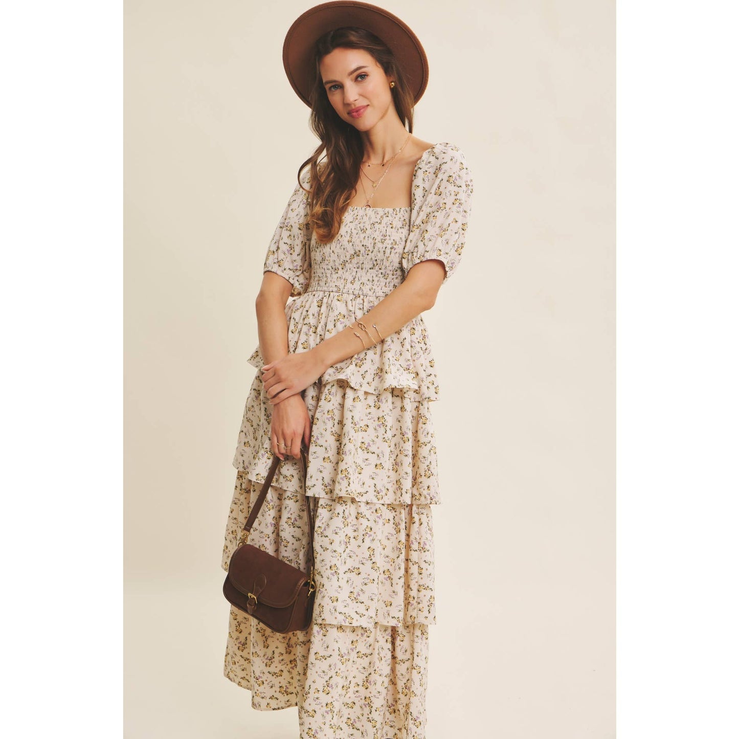 Backwoods Floral Maxi Dress