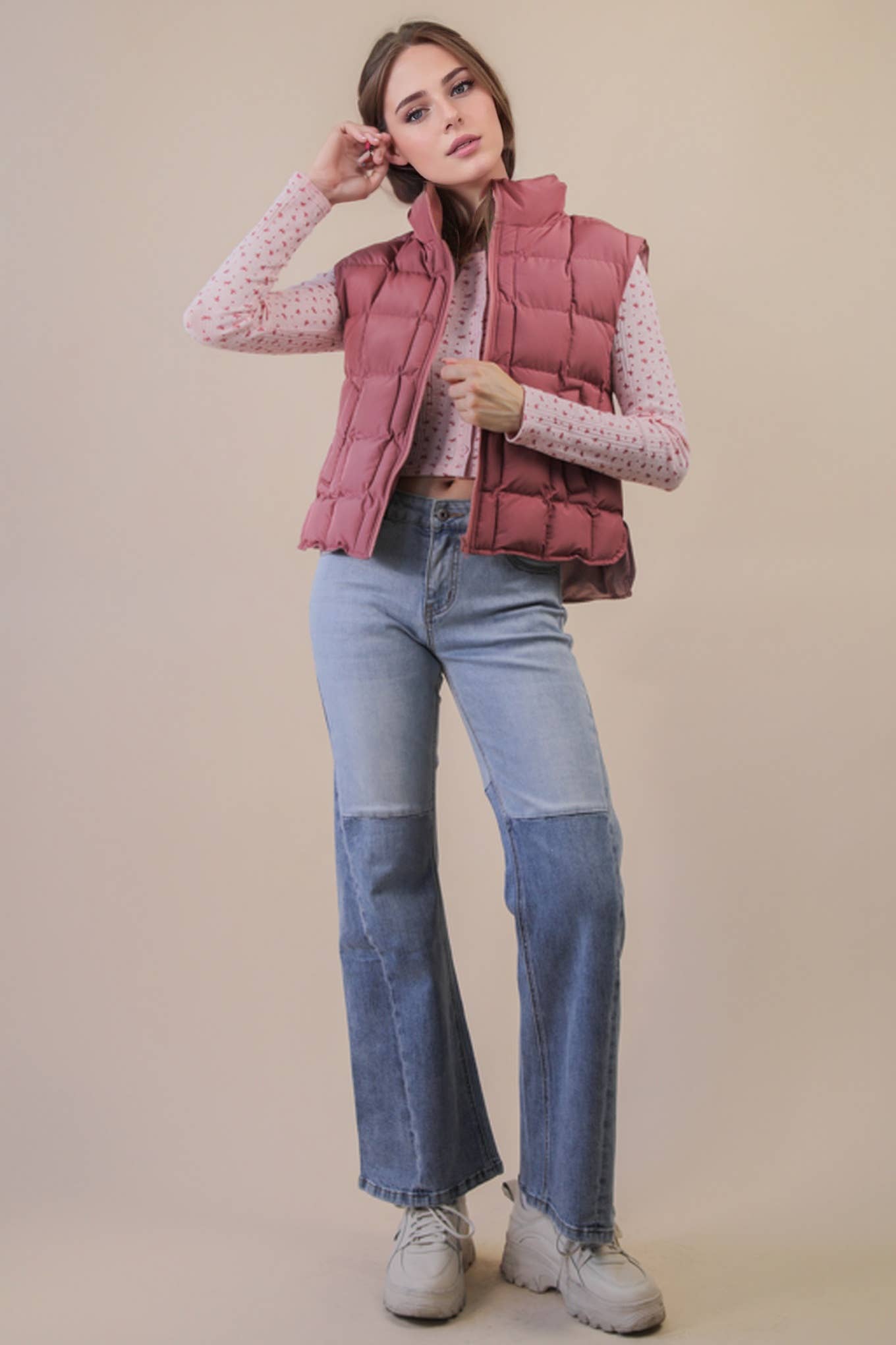 Better in Black Puffer Vest