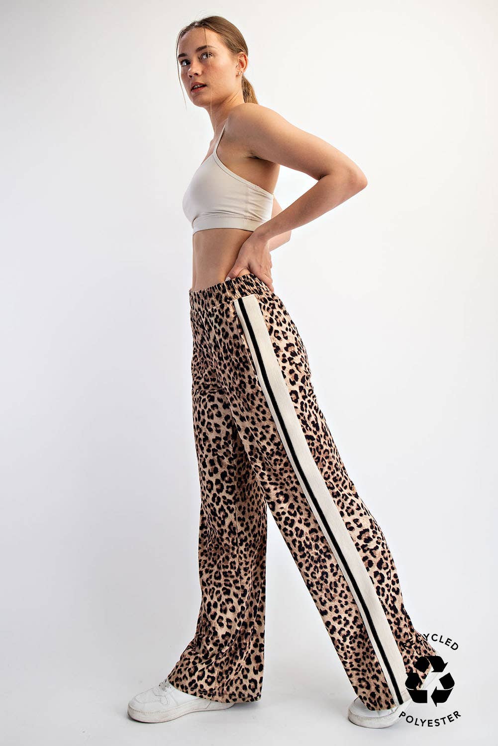 Chic Cheetah Track Pants