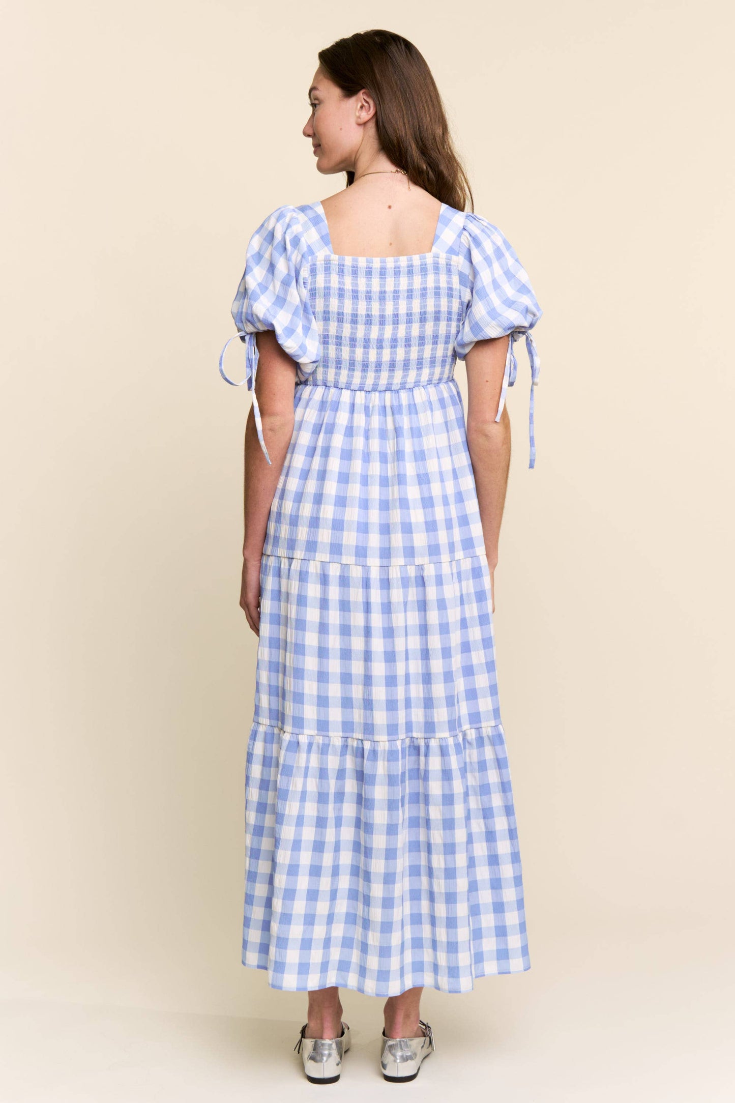 Bluebell Gingham Maxi Dress