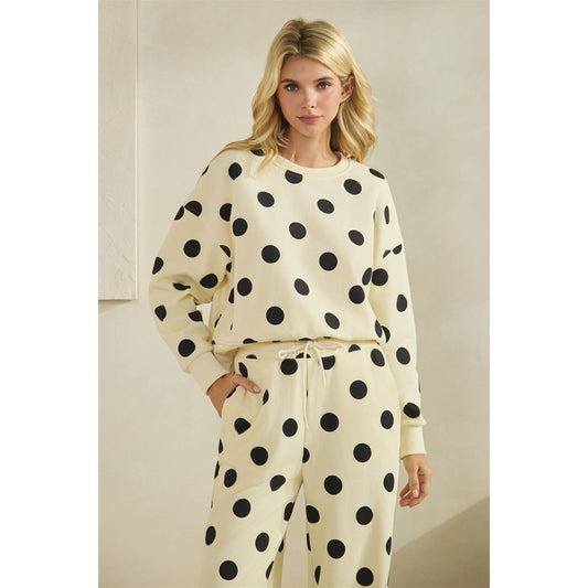 Pretty Polka Dot Matching Set