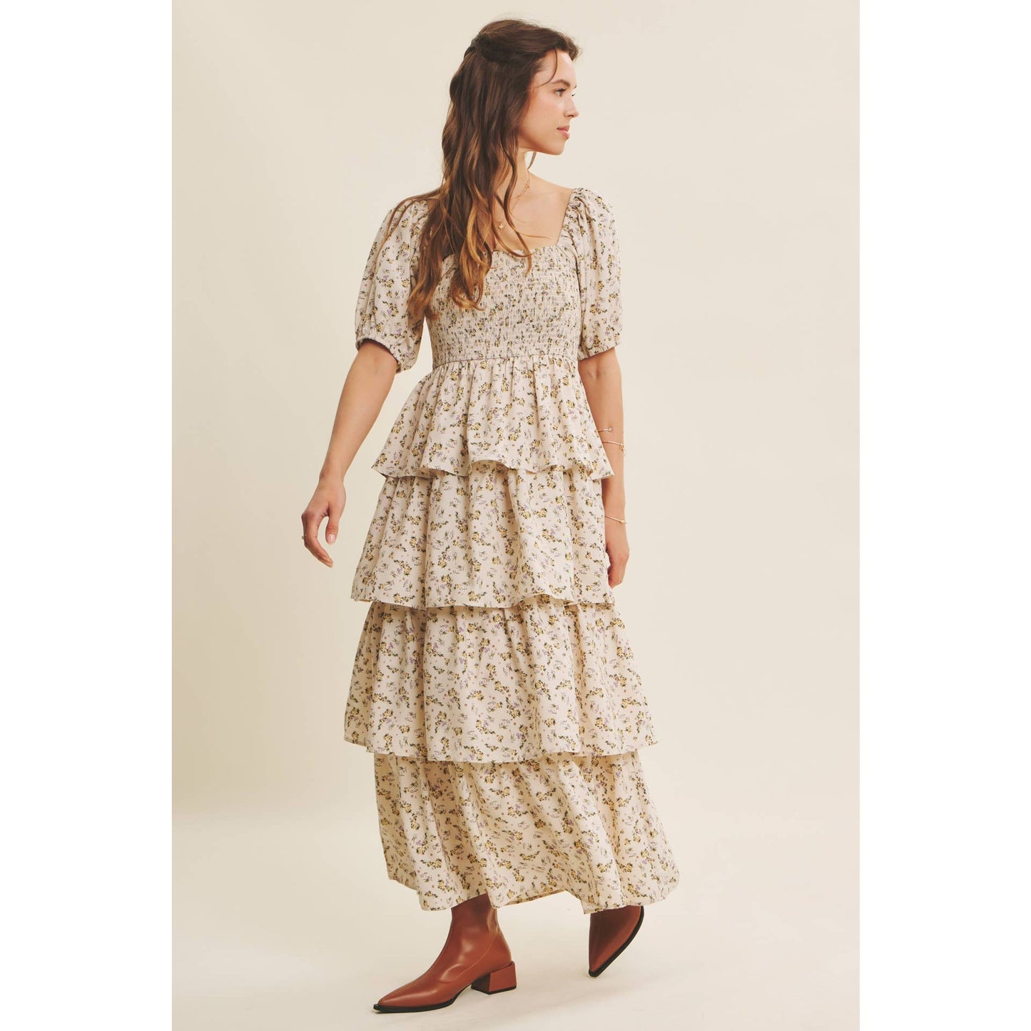 Backwoods Floral Maxi Dress