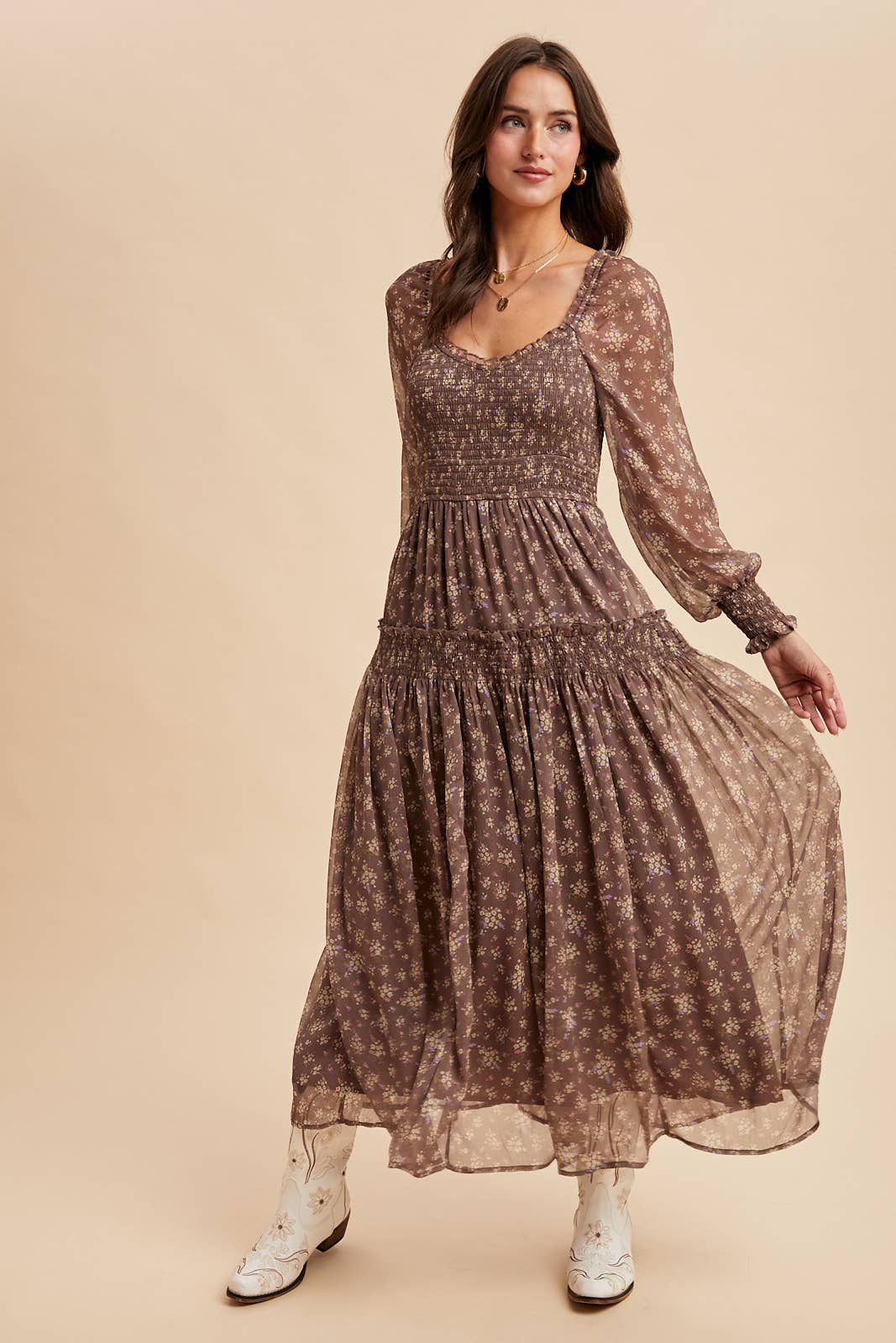 Queen of the Prairies Maxi Dress