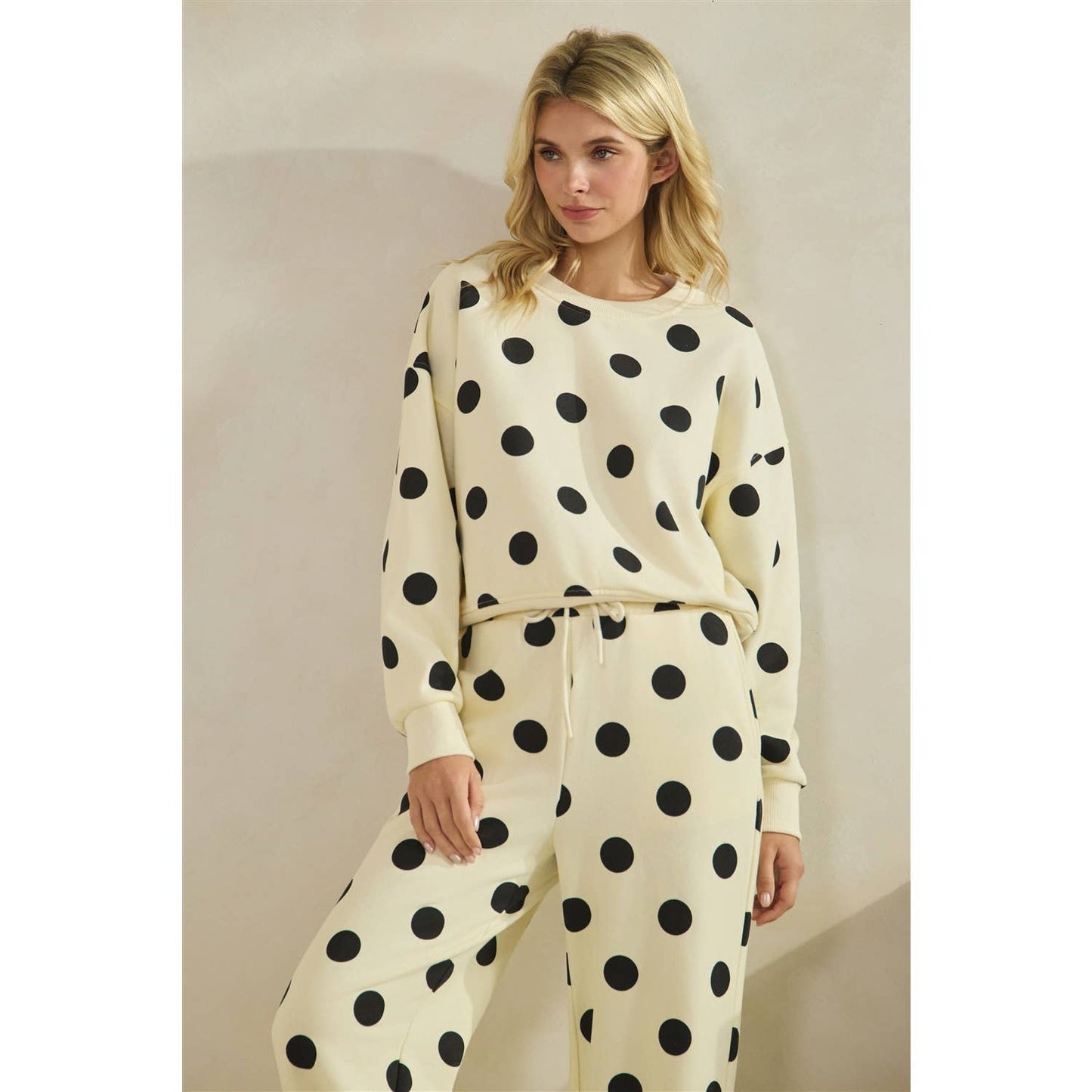 Pretty Polka Dot Matching Set