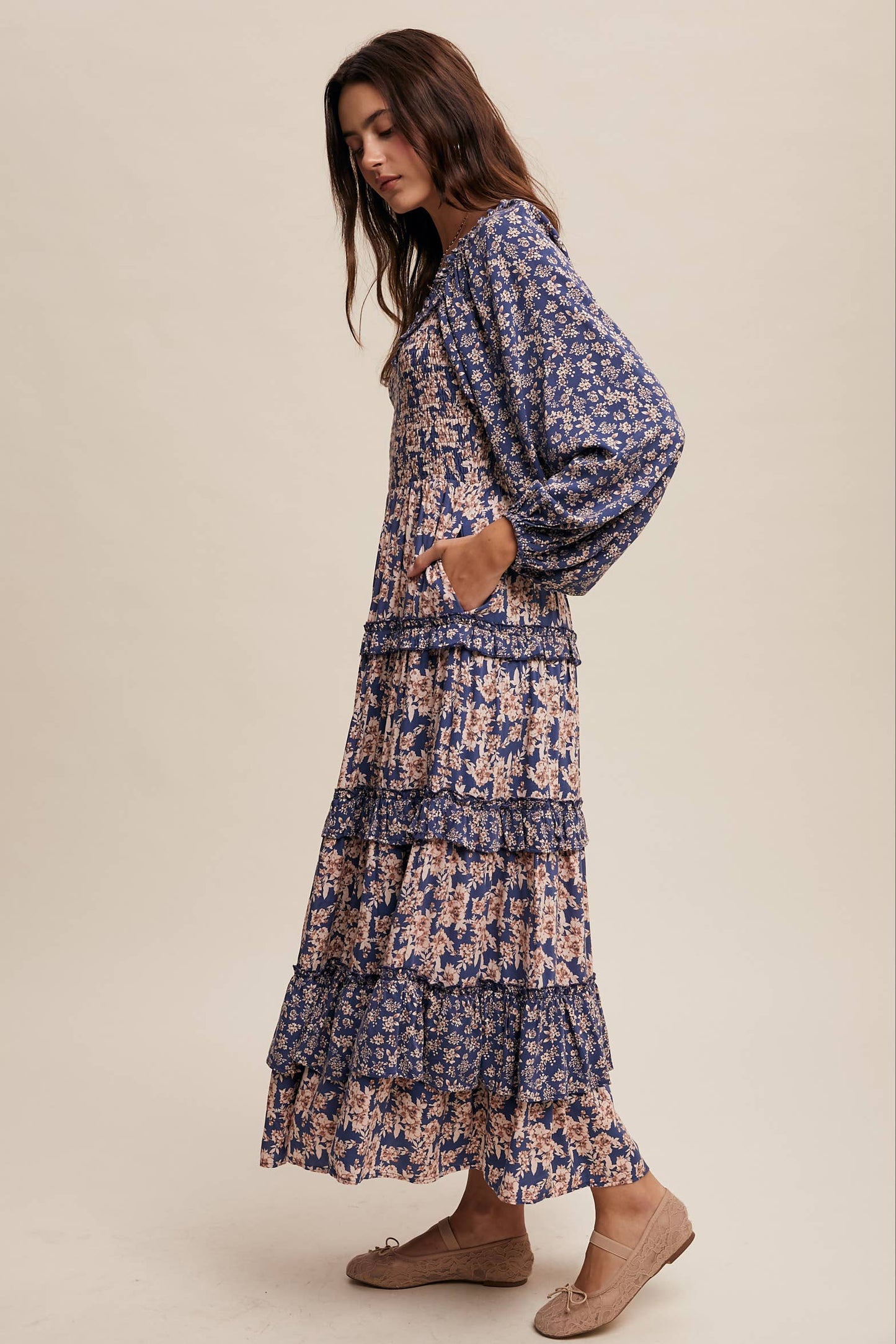 Western Beauty Maxi Dress